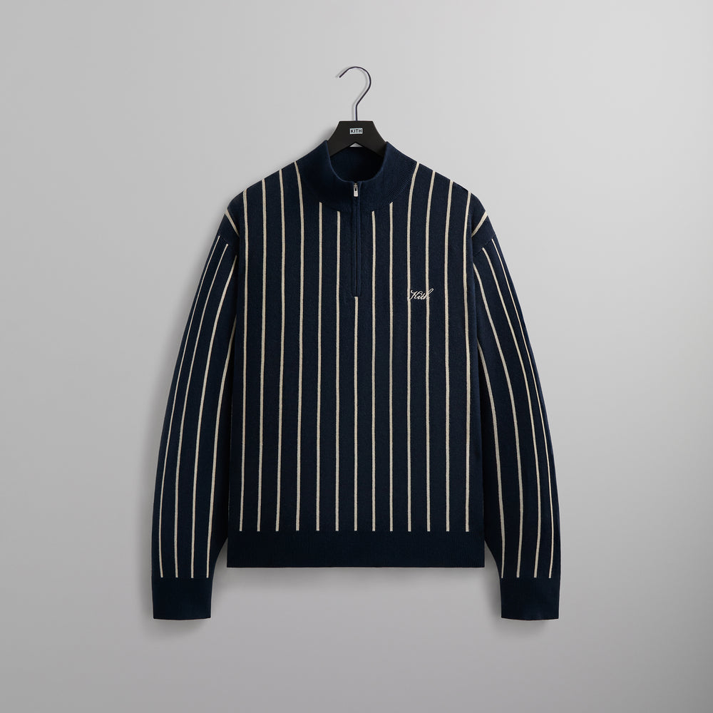 

Толстовка Kith Harmon Quarter Zip Mock Neck, черный