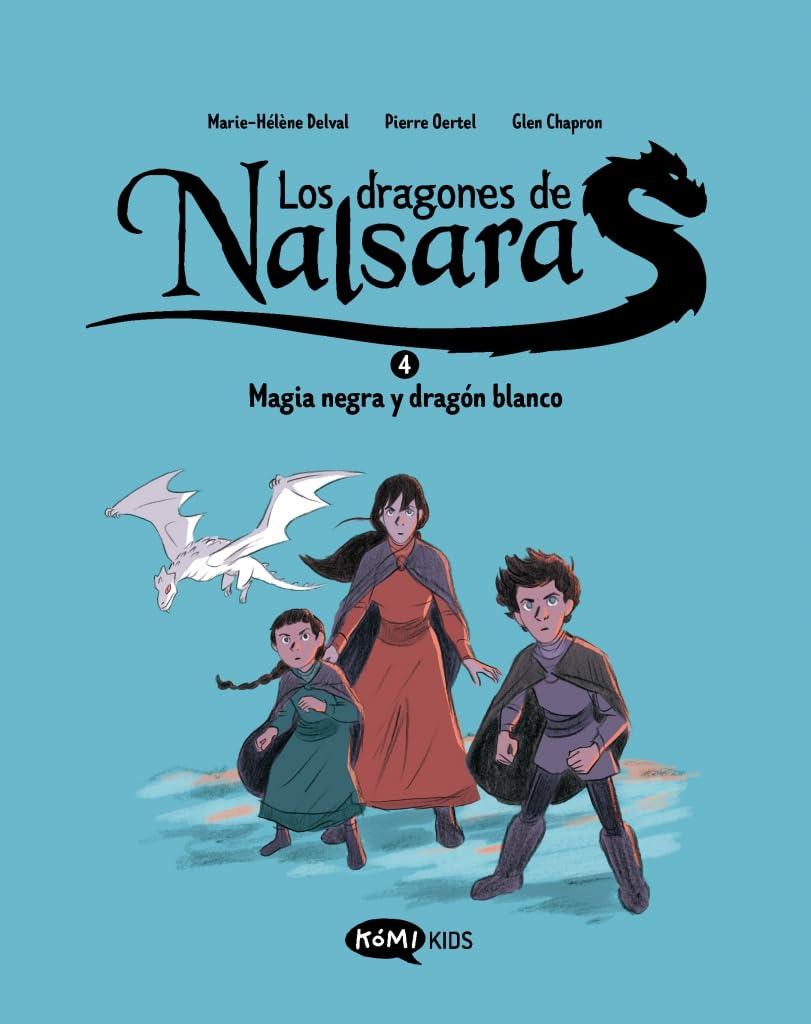 

Los dragones de Nalsara 4. Magia negra y dragón blanco (Kómikids)