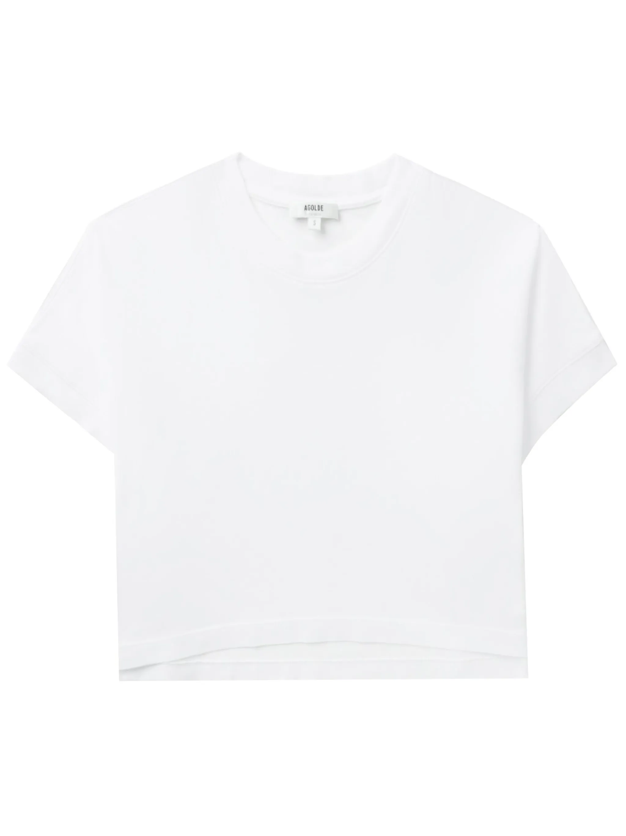 

Укороченная футболка Agolde, белый