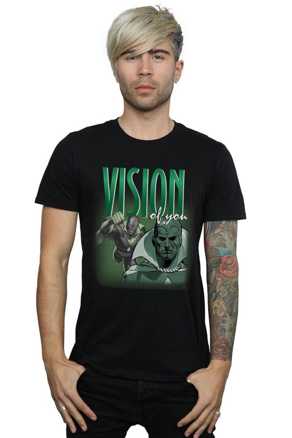 

Футболка Vision Homage Marvel, черный