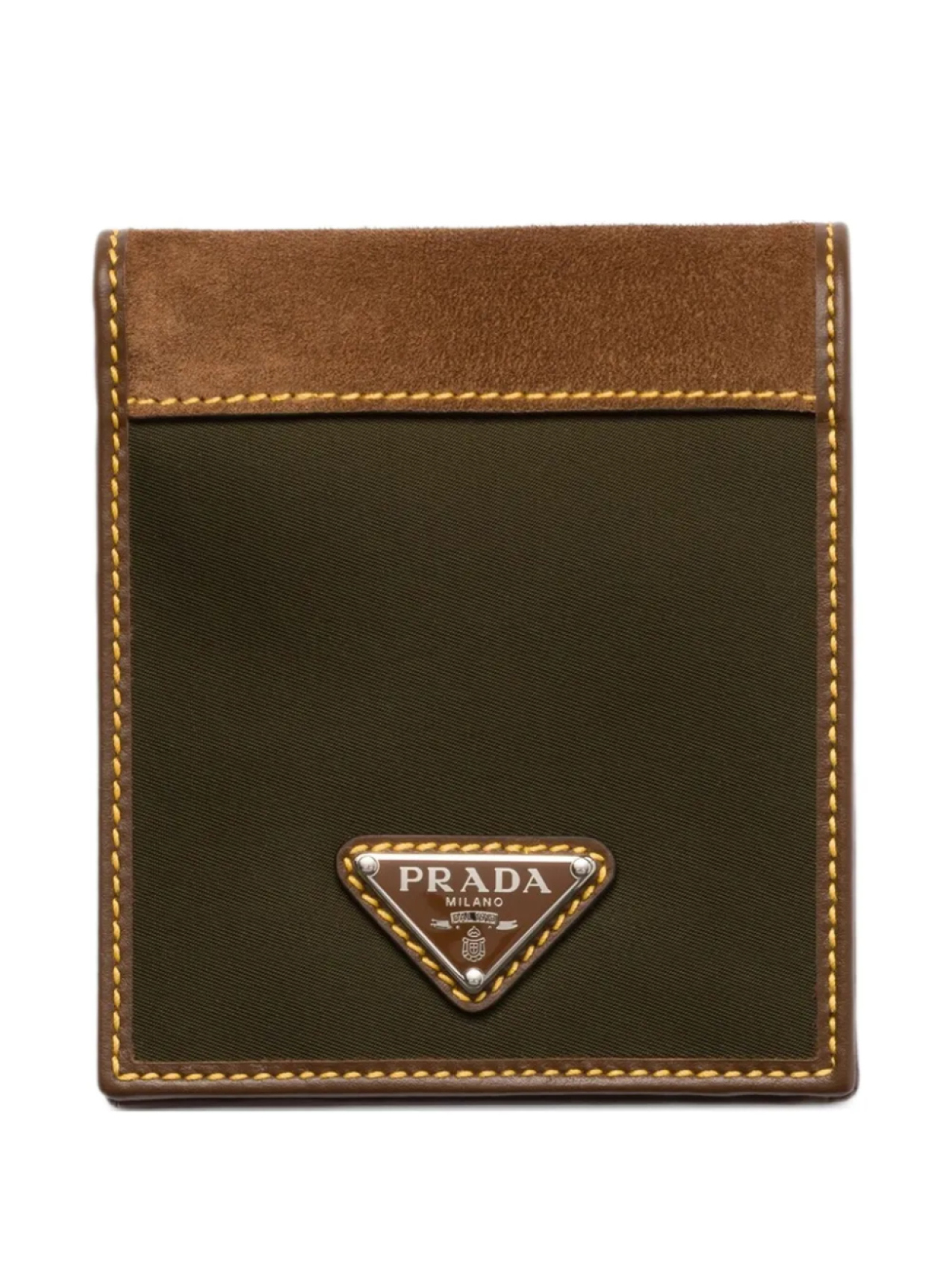 

Prada кошелек с логотипом, зеленый