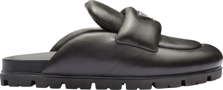 Кроссовки Prada Wmns Soft Padded Nappa Leather Sabots 'Black', черный
