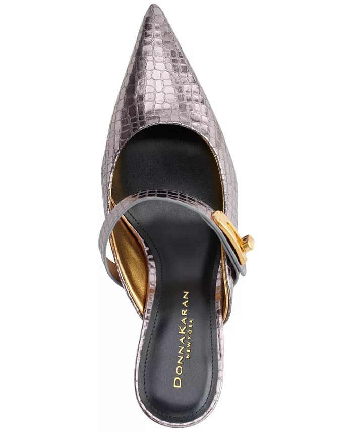 Женские туфли-лодочки Thompson Mule Donna Karan New York, серый — фото 4