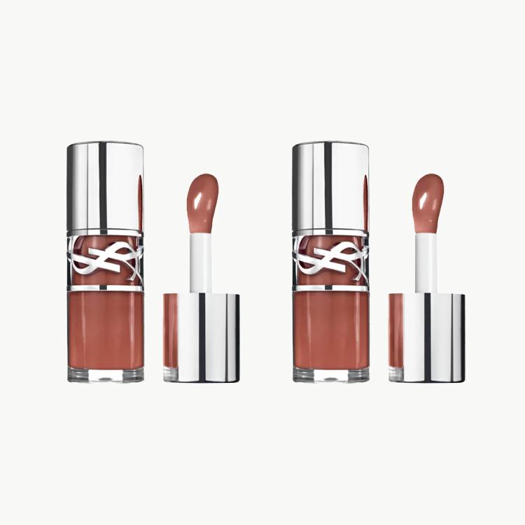 

Питательный блеск для губ Bold Love Radiant Plumping Bubbles, легко наносится, долго сохраняет увлажнение, 6мл+6мл SAINT LAURENT