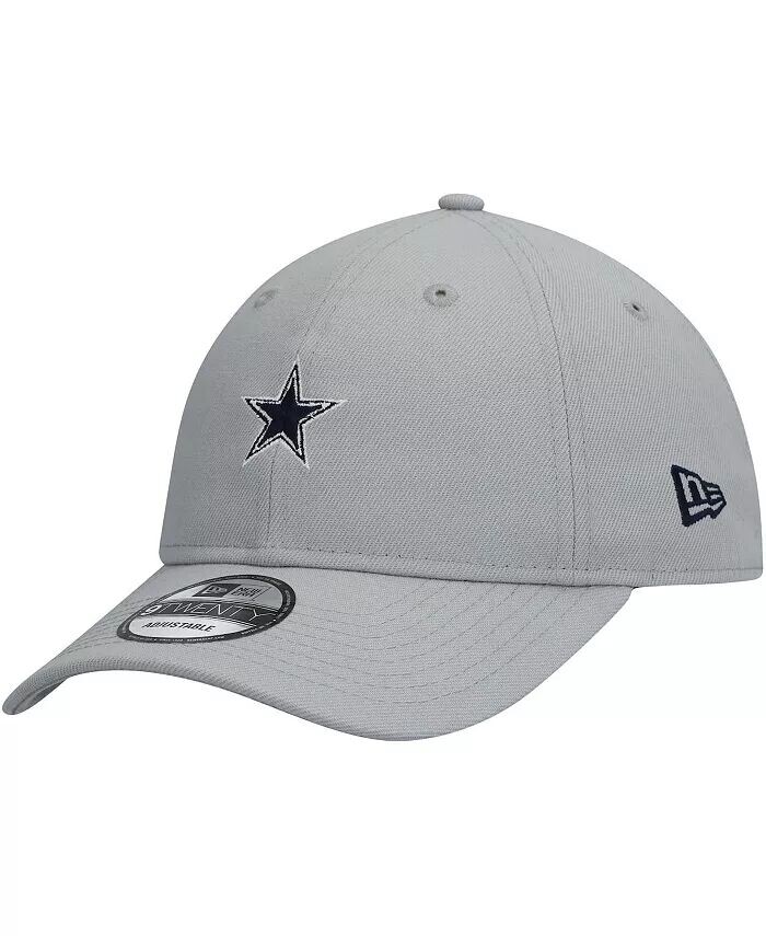 

Мужская серая регулируемая шляпа Dallas Cowboys 9TWENTY New Era