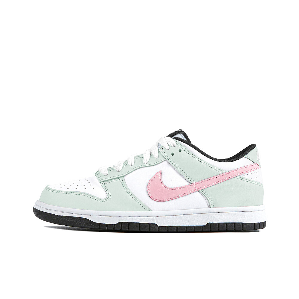 

Кроссовки Nike Dunk Skateboarding Shoes Women's Low-top White/purple/green, зеленый