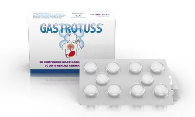 

Gastrotuss Противорефлюксная добавка для желудка 30 таблеток