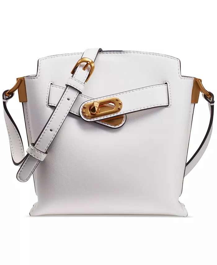 

Сумка кросс-боди Bridgehampton с поворотным замком Donna Karan New York, белый