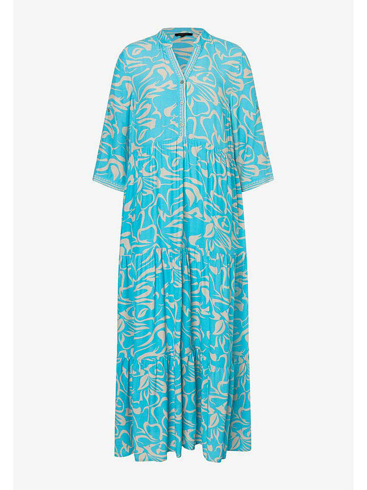 

More & More Платье бирюзового/бежевого цвета