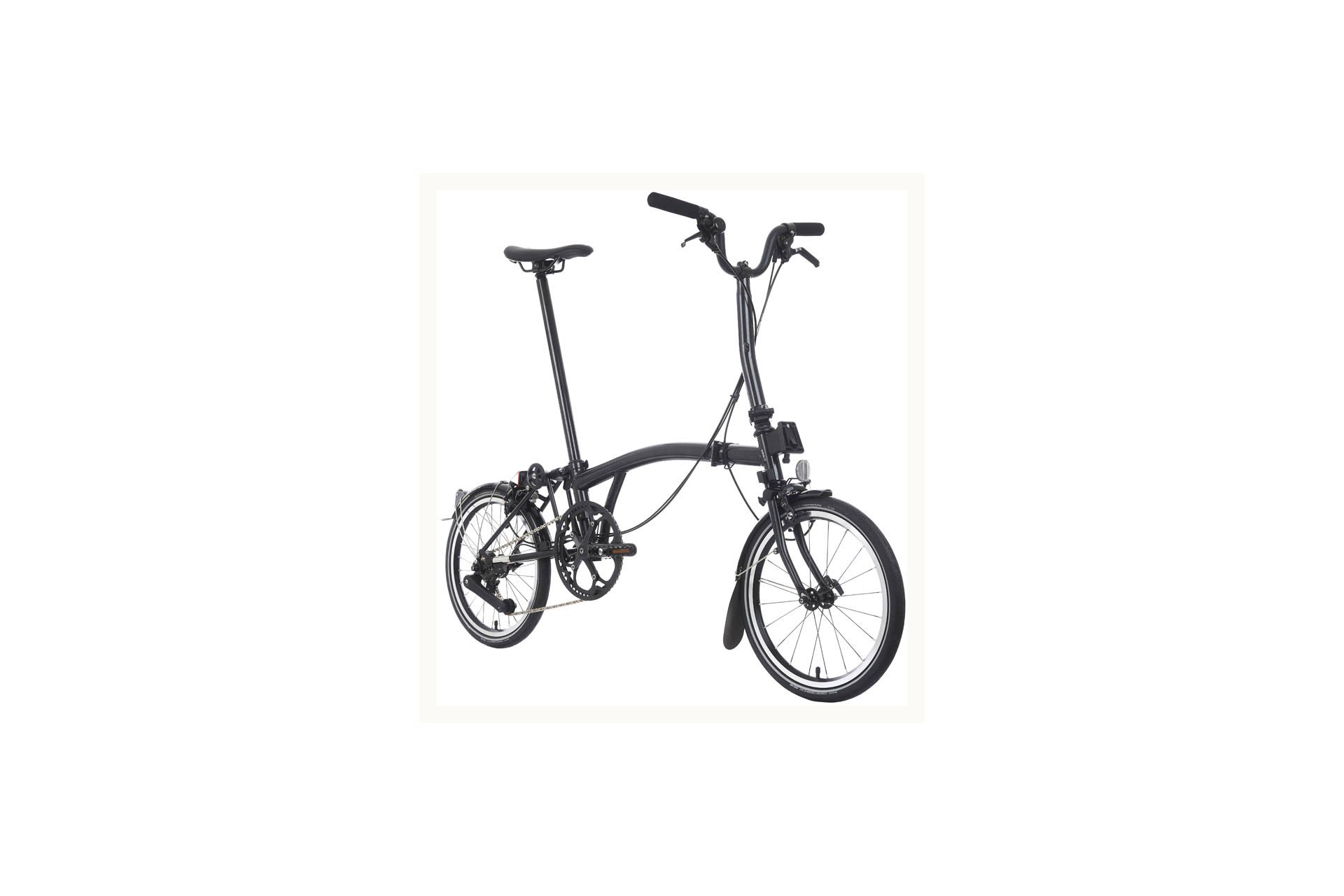 

Городской велосипед Brompton P line urban mk2 - 16 дюймов - faltrahmen - 2026, schwarz | black matt