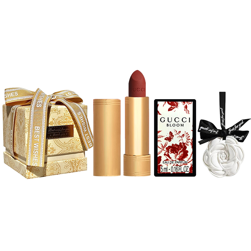 

Золотые наборы для макияжа Tube женские GUCCI