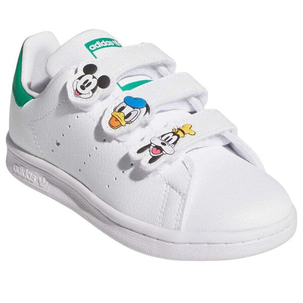 Кроссовки x disney stan smith comfort closure 'white green' Adidas, белый — фото 3