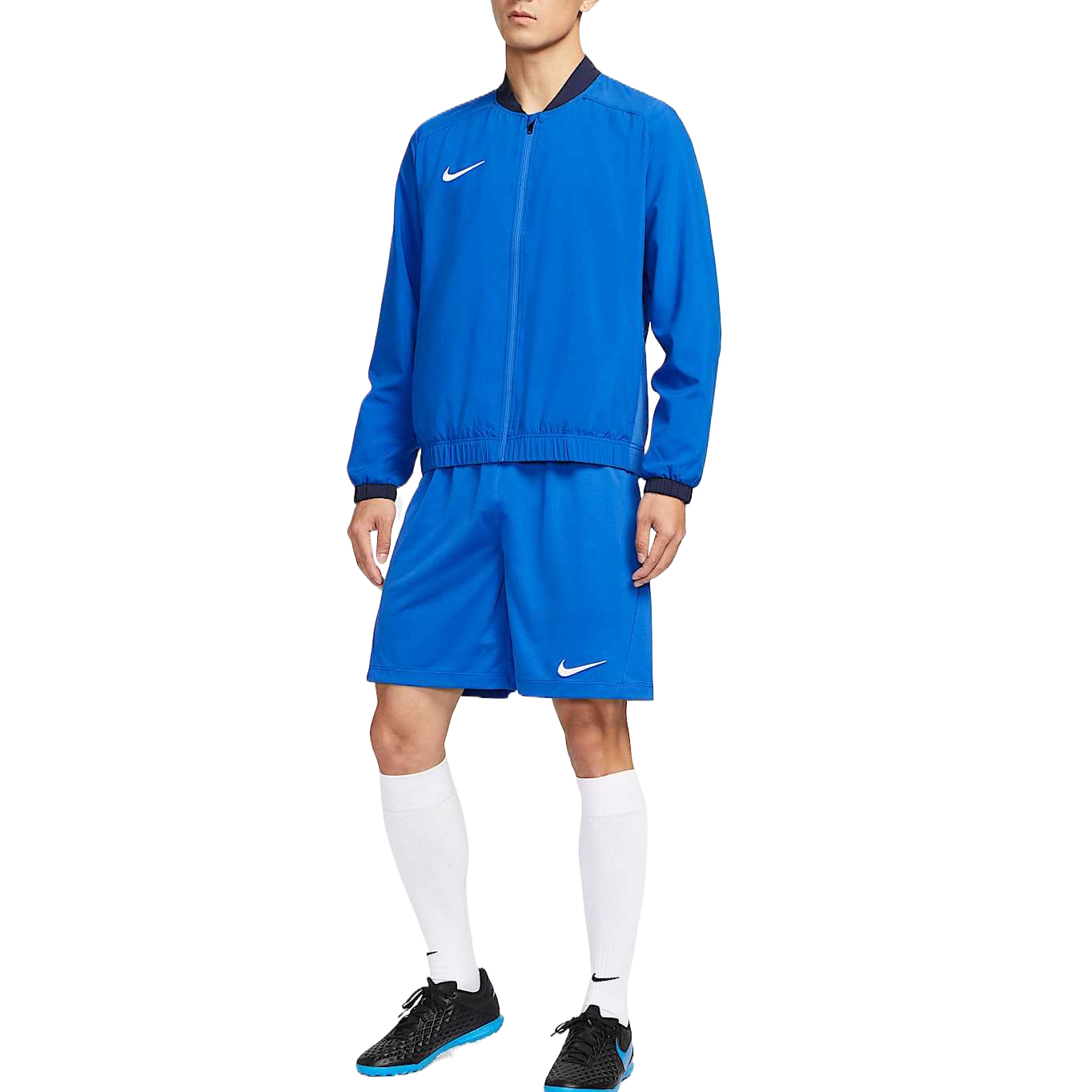 Nike Повседневные шорты мужские королевского синего цвета — фото 4