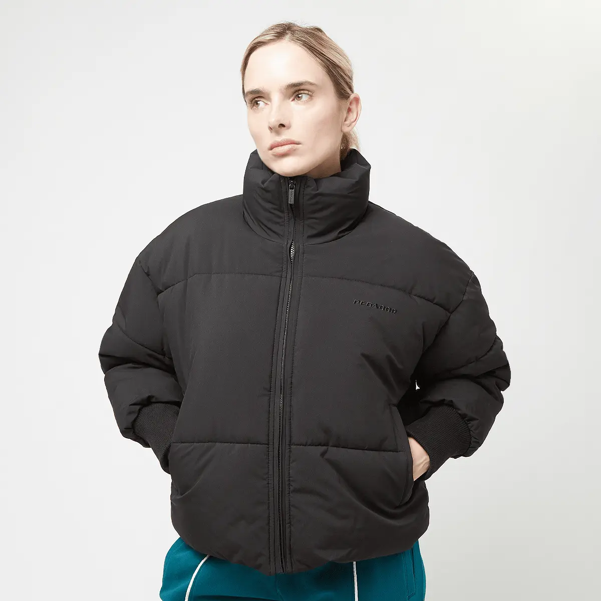 

Куртка Pegador Jara Oversized Boxy Puffer Jacket, черный