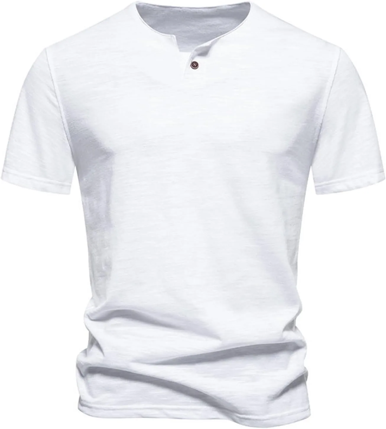 

Футболка мужская Henley с V-образным вырезом и коротким рукавом