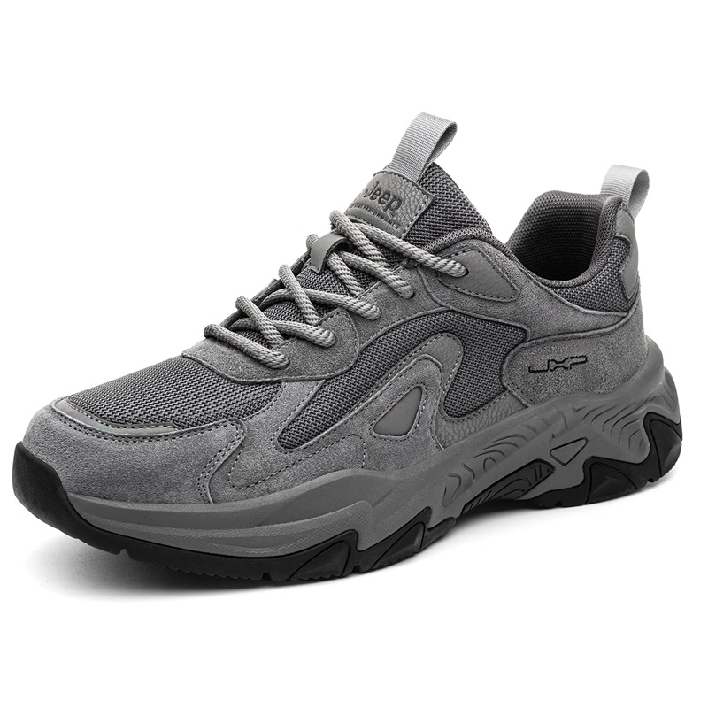 

Jeep Кроссовки мужские низкие Chunky Desert Black с амортизирующей поддержкой, ударопрочные и легкие