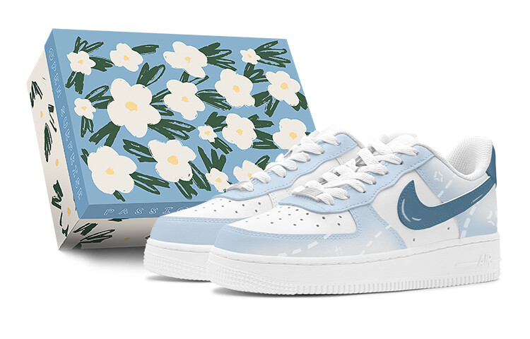 

Мужские кроссовки для скейтбординга Nike Air Force 1, Sky Blue