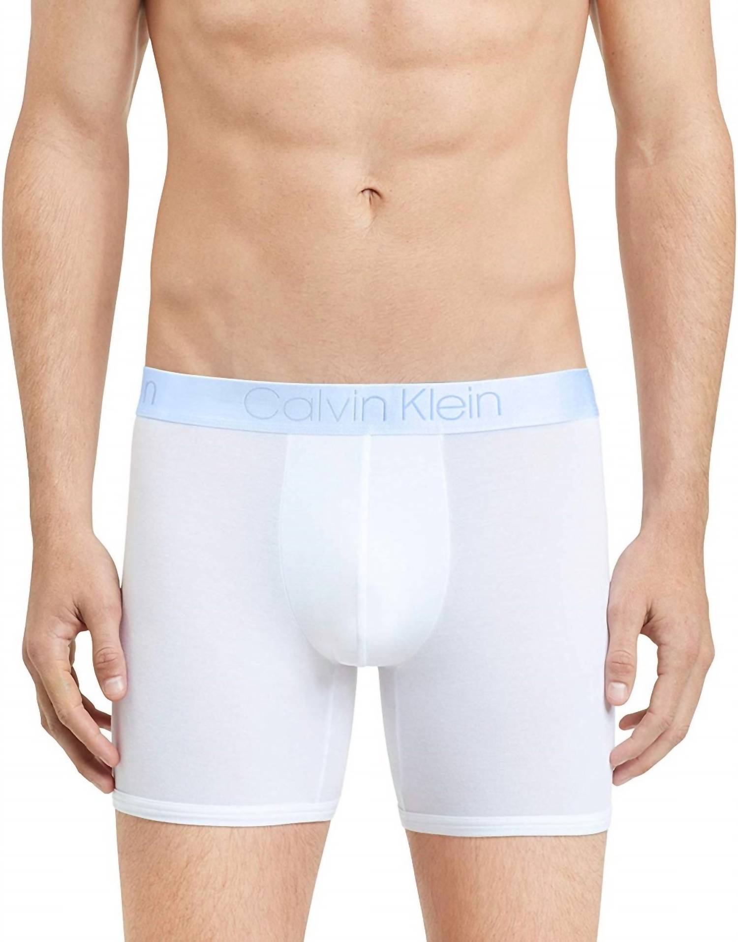 Ультрамягкие трусы-боксеры из модала серого цвета Calvin Klein — фото 2