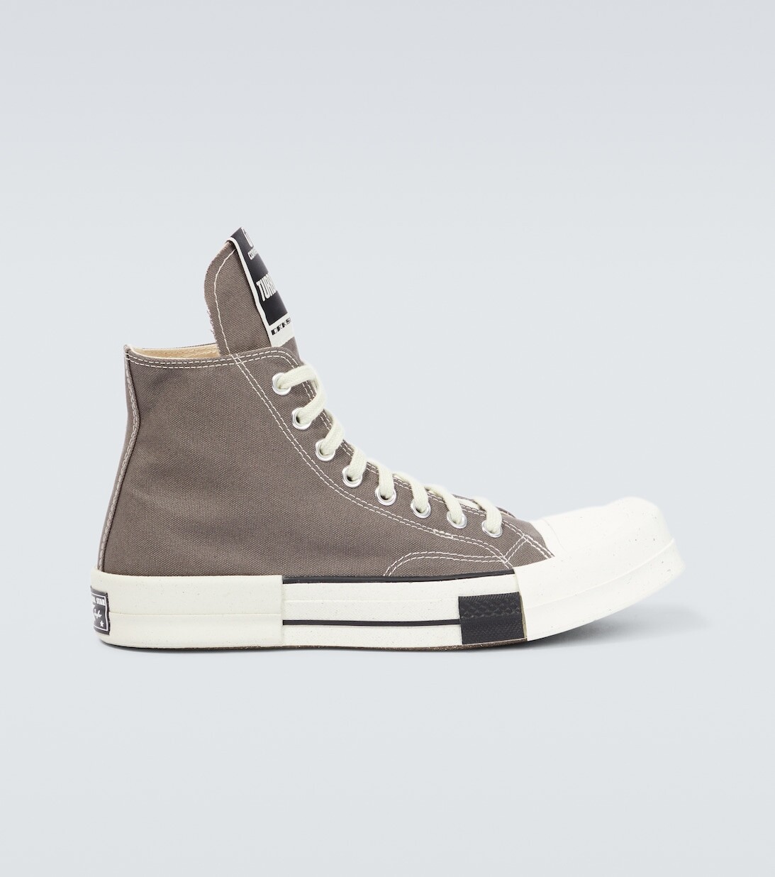 

Кроссовки Converse x DRKSHDW Turbodrk Hi DRKSHDW by Rick Owens, серый