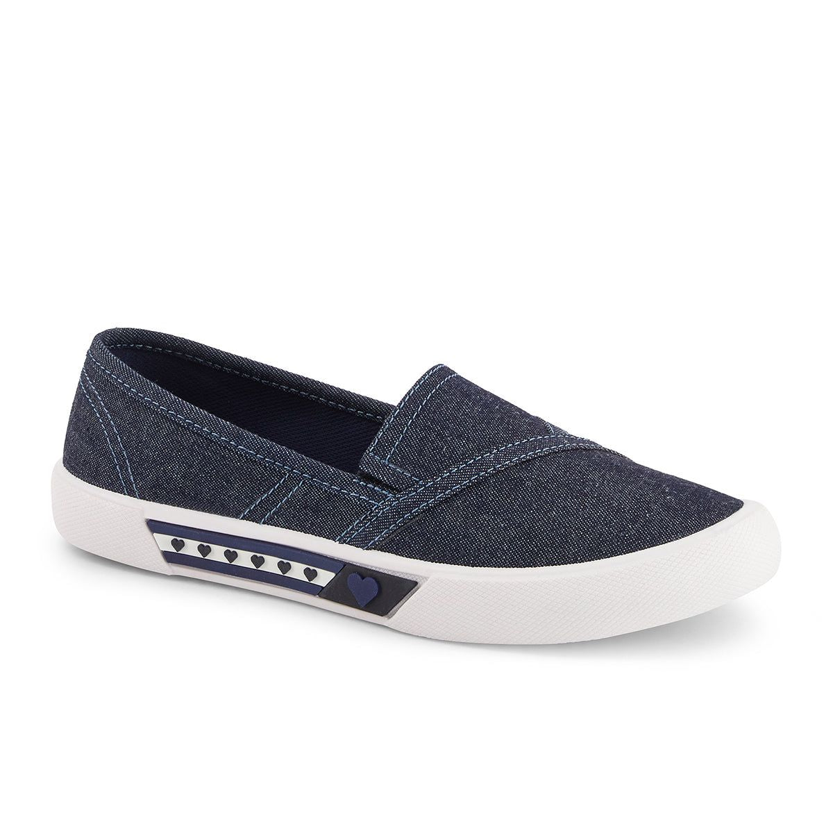 Балетки Andrea Canvas для женщин, цвет denim