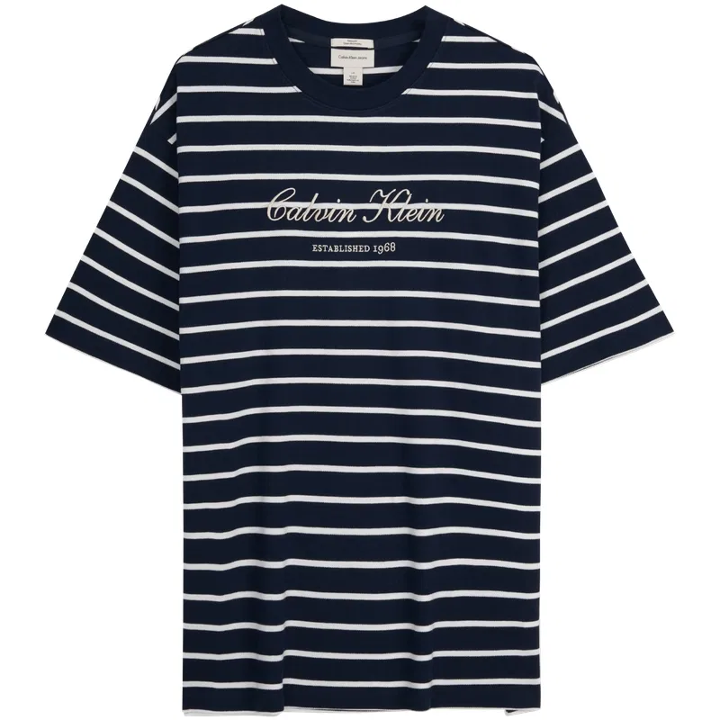 Футболка мужская с круглым вырезом Moderate Calvin Klein, L4G-Aquaman Green — фото 3