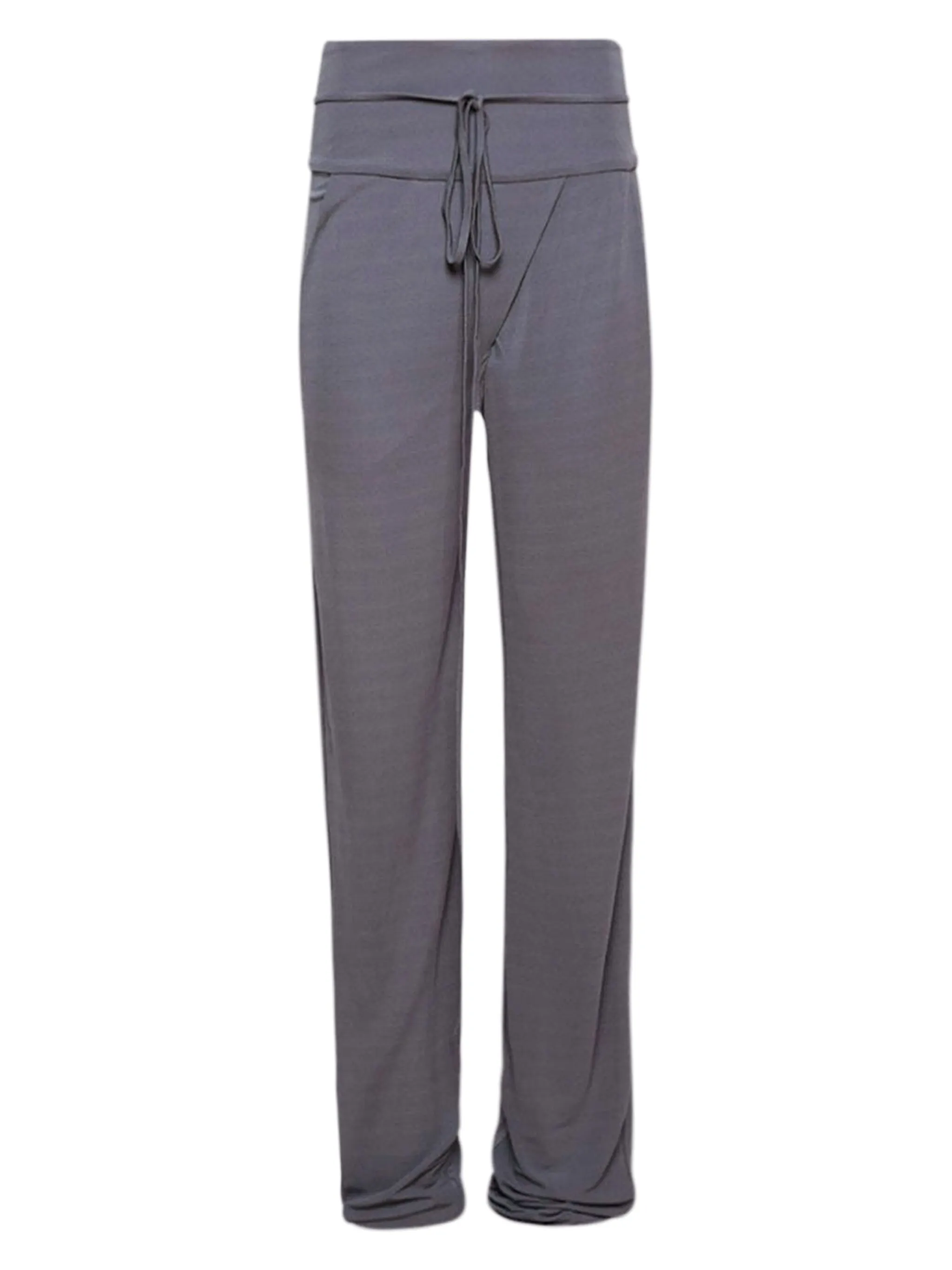 

Брюки с завязками на талии Christopher Esber, серый