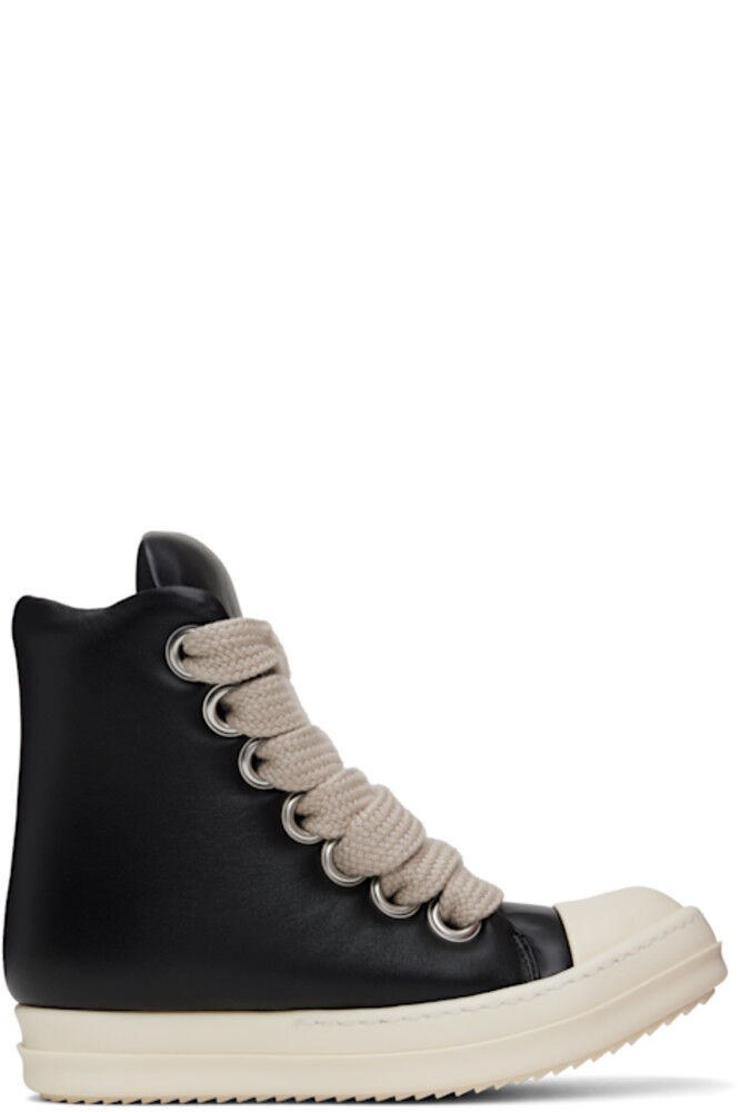 Черные кроссовки Hollywood Jumbolace Rick Owens