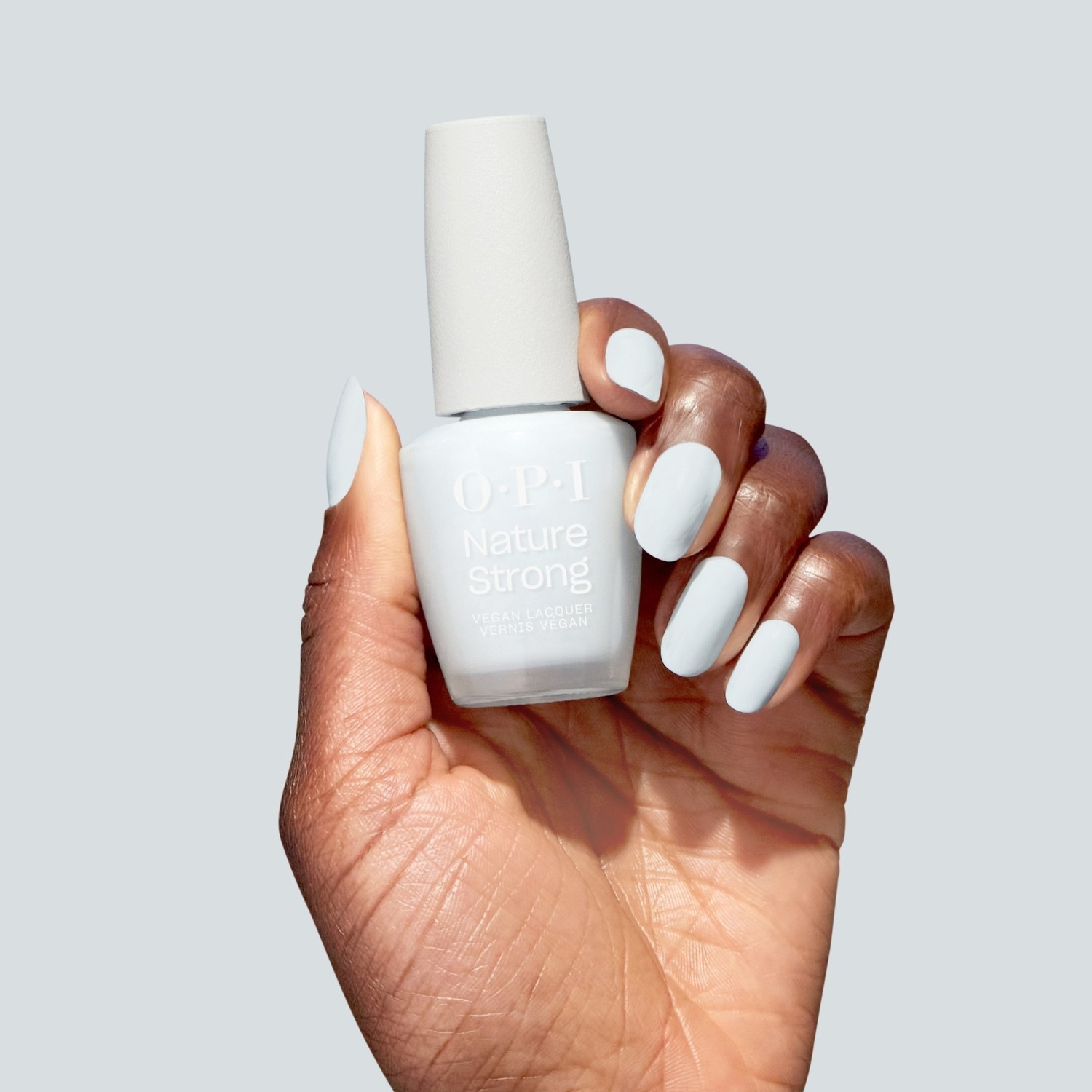 Лак для ногтей nature strong vegan Opi, nat016 - nat - raindrop expectations, объем 15 мл — фото 4