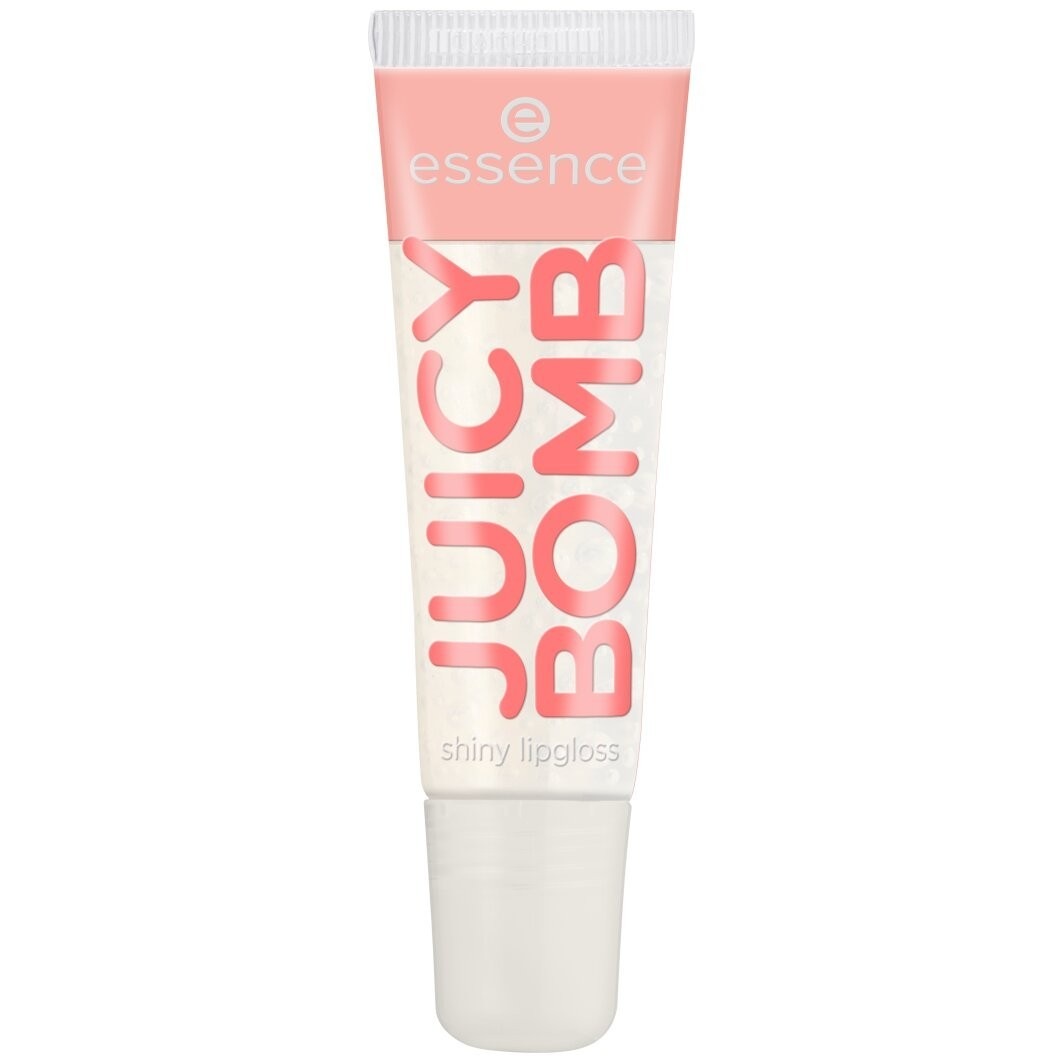 Блеск для губ juicy bomb shiny Essence, lovely litchi, объем 10 мл — фото 3
