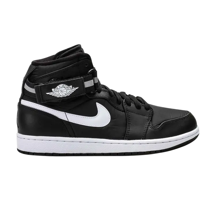 

Кроссовки Air Jordan 1 High Strap 'Black Dark Grey', черный