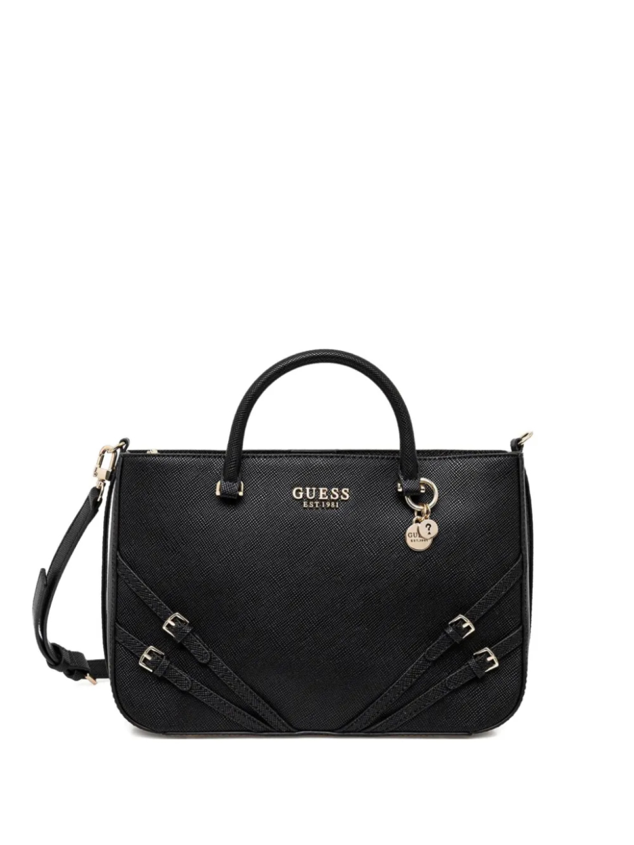 

GUESS USA сумка на плечо с логотипом, черный