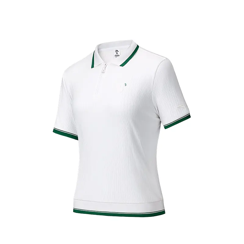 

Футболка-поло Life Collection женская Snowflake ANTA, белый