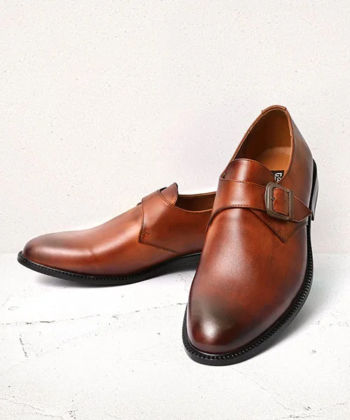 Мужские туфли GUIONNET Single Monk Strap