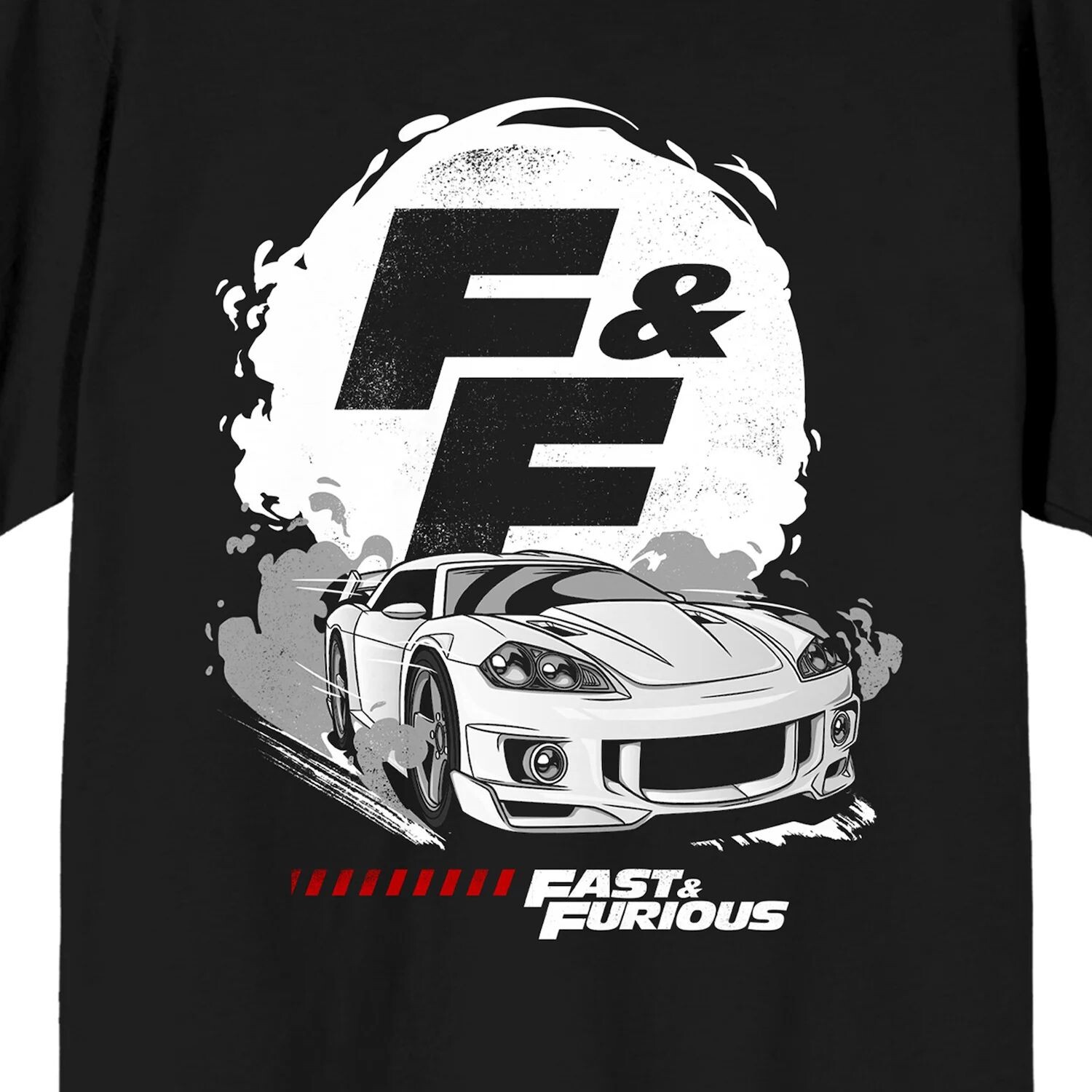 

Мужская футболка с логотипом The Fast & The Furious Licensed Character