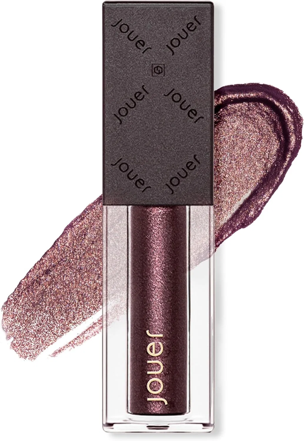 Тени для век жидкие металлик Jouer Paris Lights Eye Paint, оттенок Désir - Metallic Plum, 0.15 унции