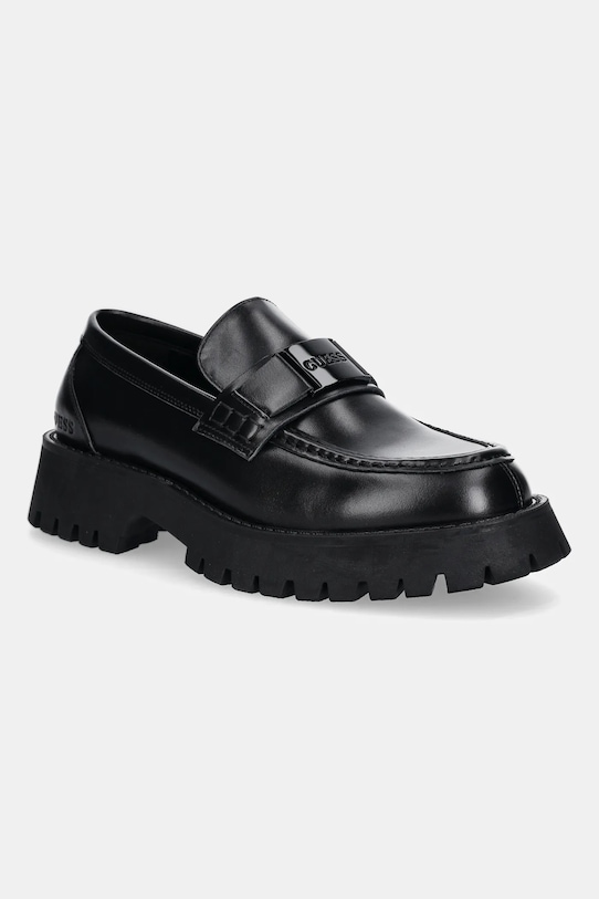 

Кожаные мокасины Gorizia II Guess, черный