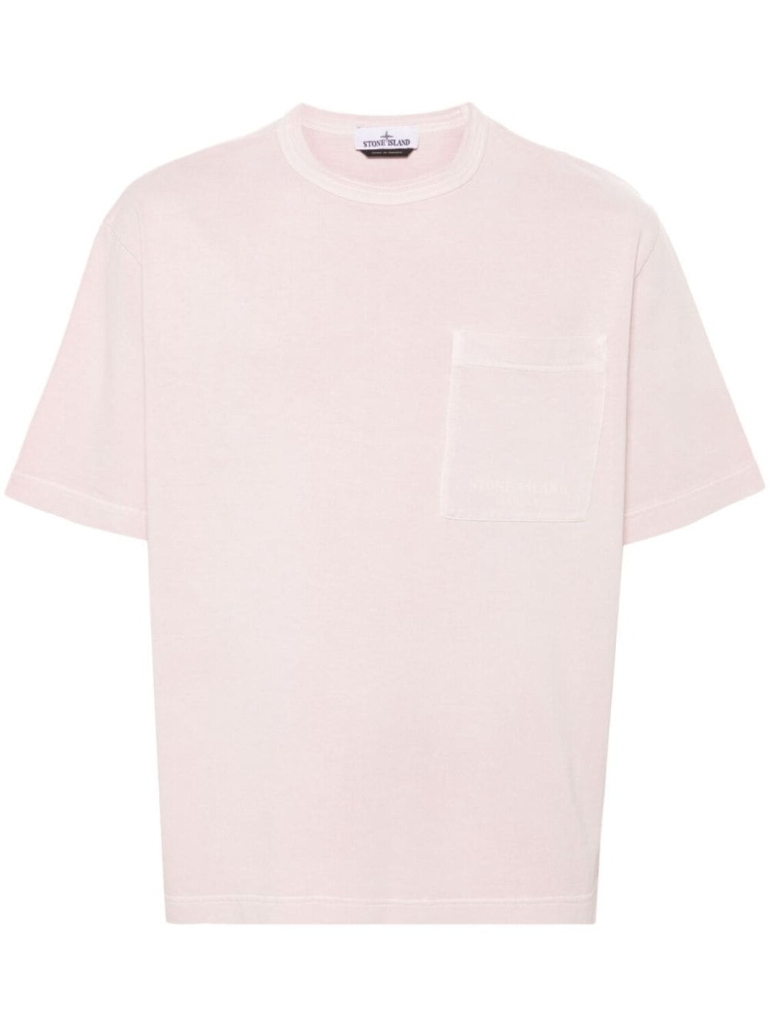 

Stone Island футболка с логотипом, розовый