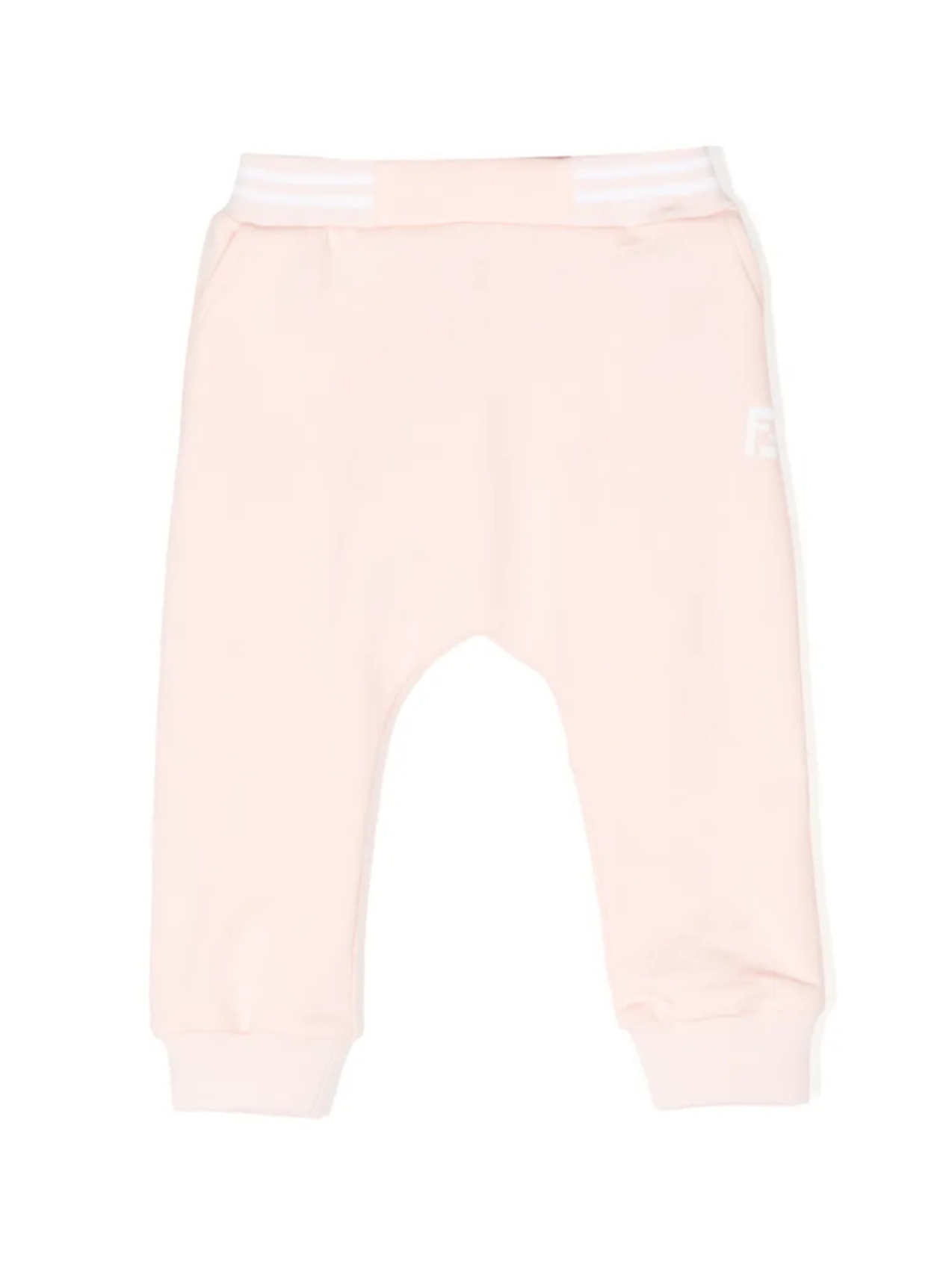 

Спортивные брюки с логотипом Fendi Kids, розовый