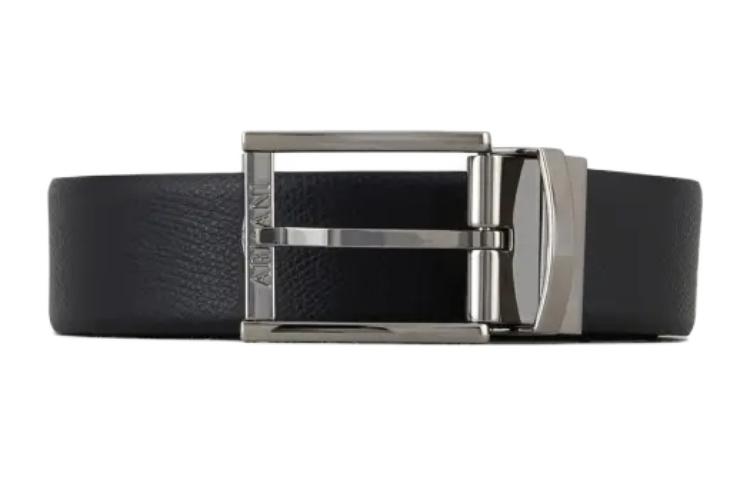 

Двусторонний кожаный ремень с одной стороны из кожи Palmellato EMPORIO ARMANI