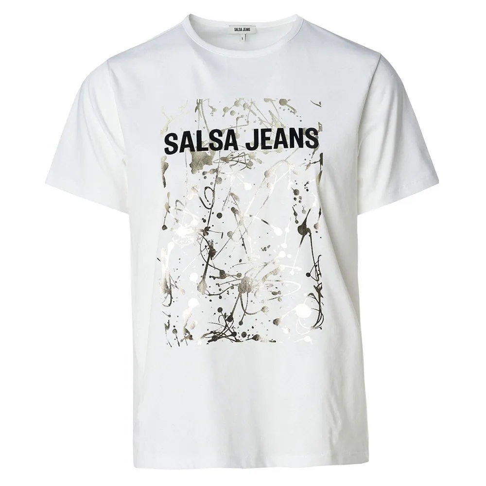 

Футболка Salsa Jeans Graphic Print, белый