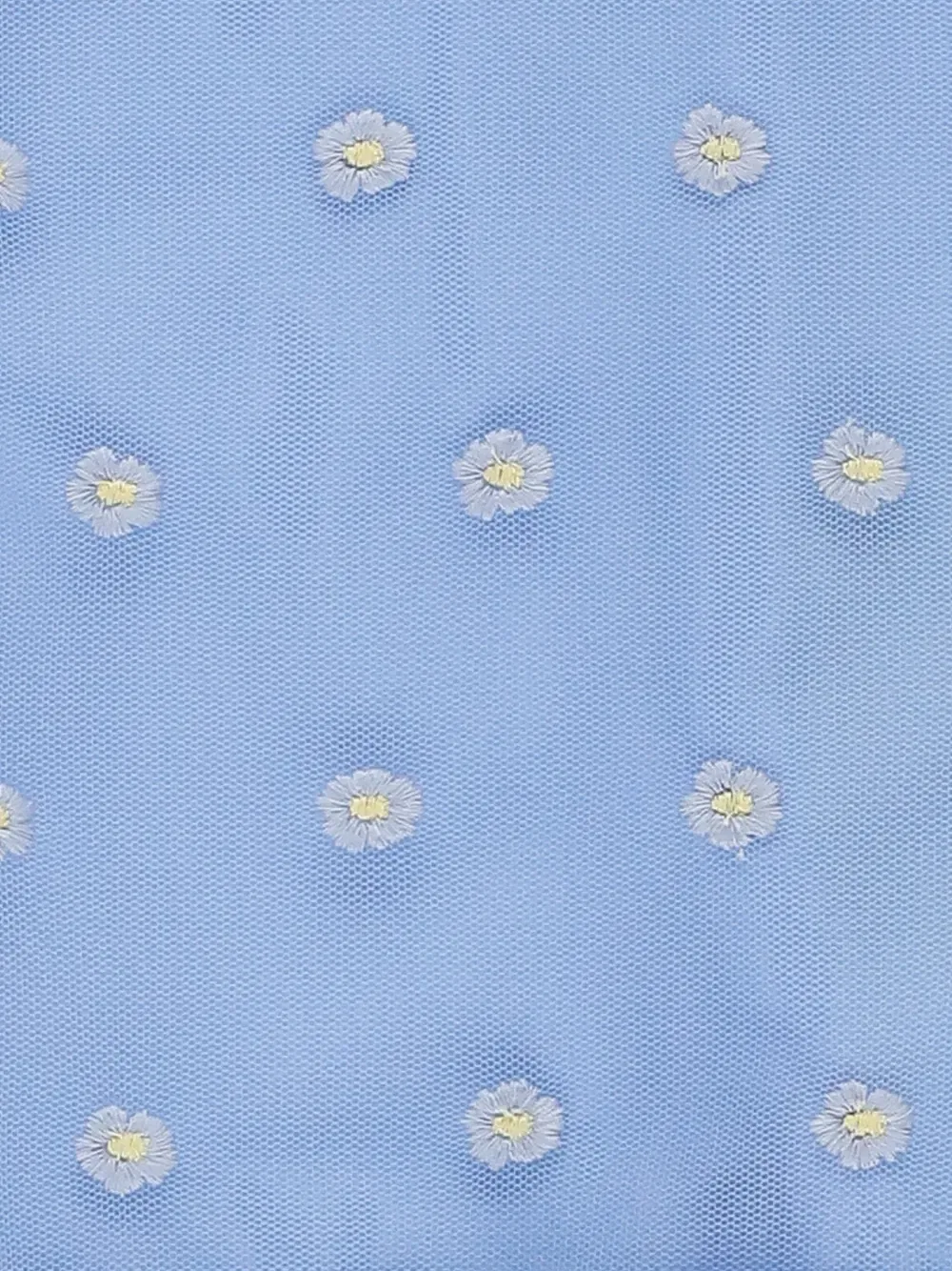 Платье из вышитого тюля Stella Mccartney Kids, синий — фото 3