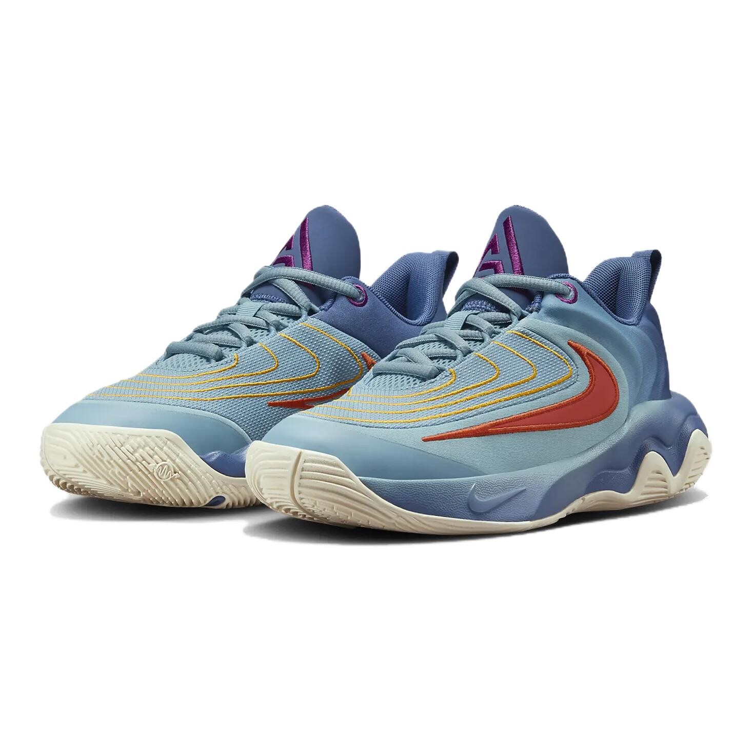 Баскетбольные кроссовки Giannis Immortality Kids GS Low-top Blue Nike, синий — фото 3