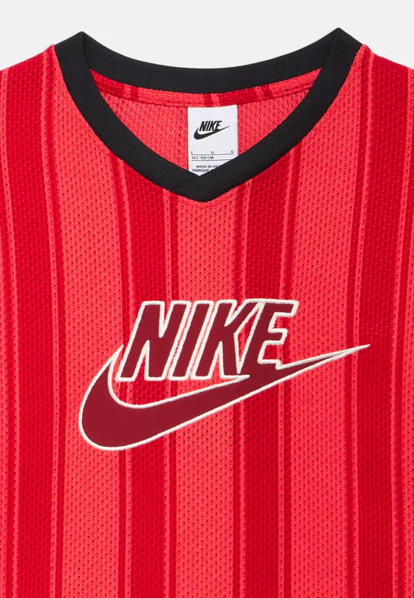 Топ с длинными рукавами Nike Sportswear, Crimson/Black — фото 3
