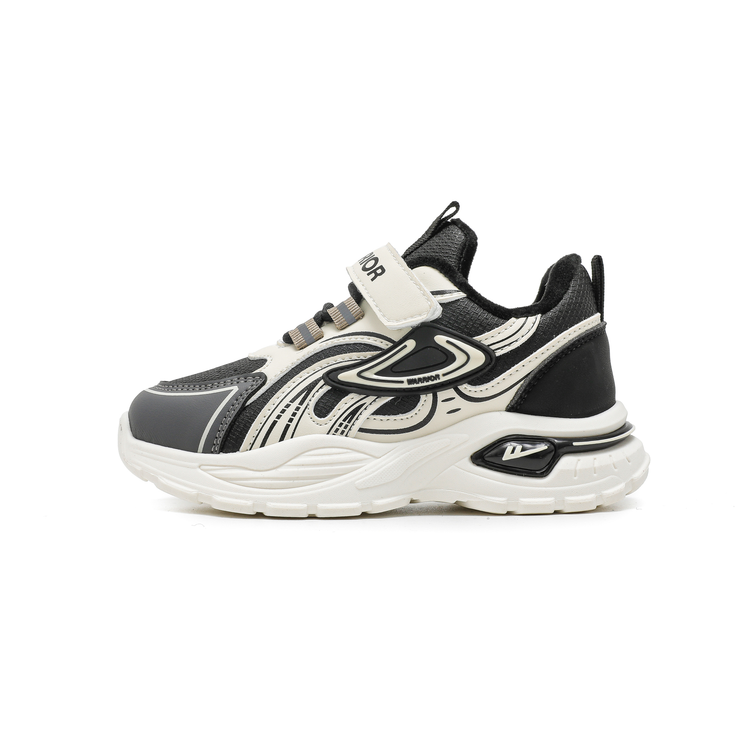 

Водонепроницаемые, нескользящие и устойчивые к истиранию утепленные ботинки Kids' WARRIOR, бежевый/черный/темно-серый (fleece-lined)