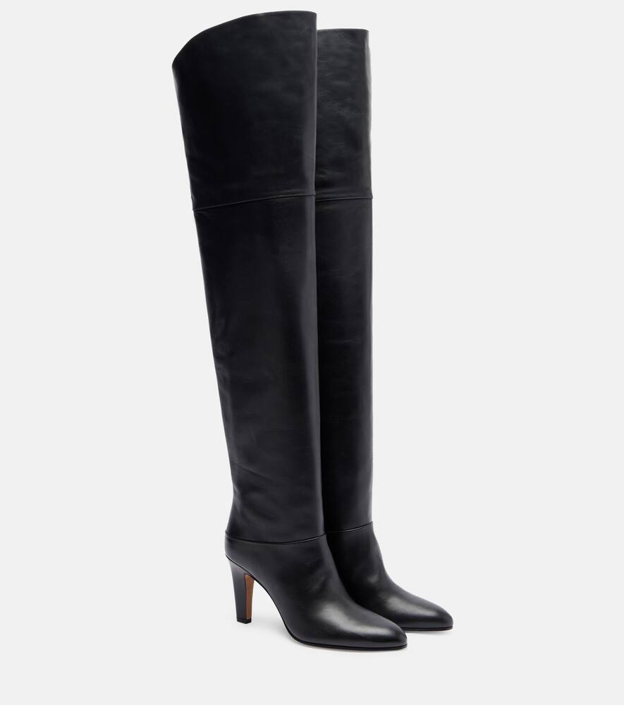 Ботфорты Eve 85 из кожи Chloé, Black