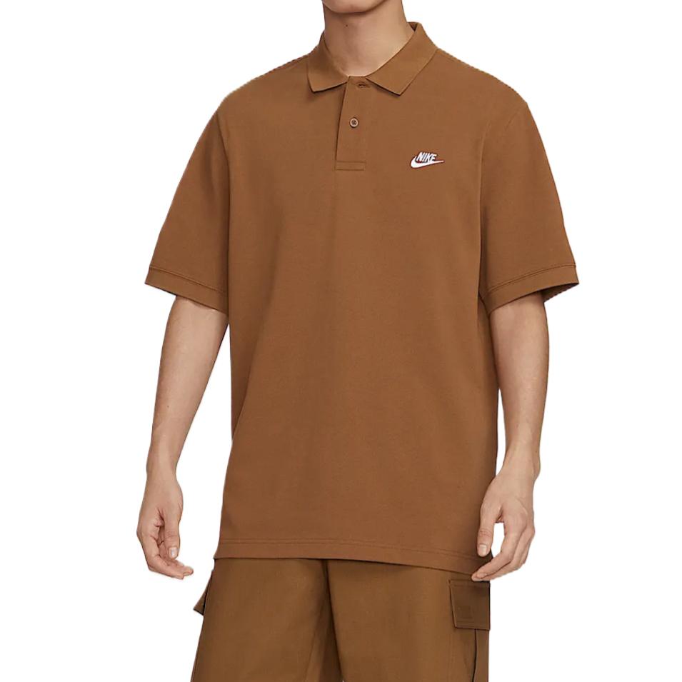 Футболка Club T мужская Light British Umber Nike, Light British Umber — фото 4