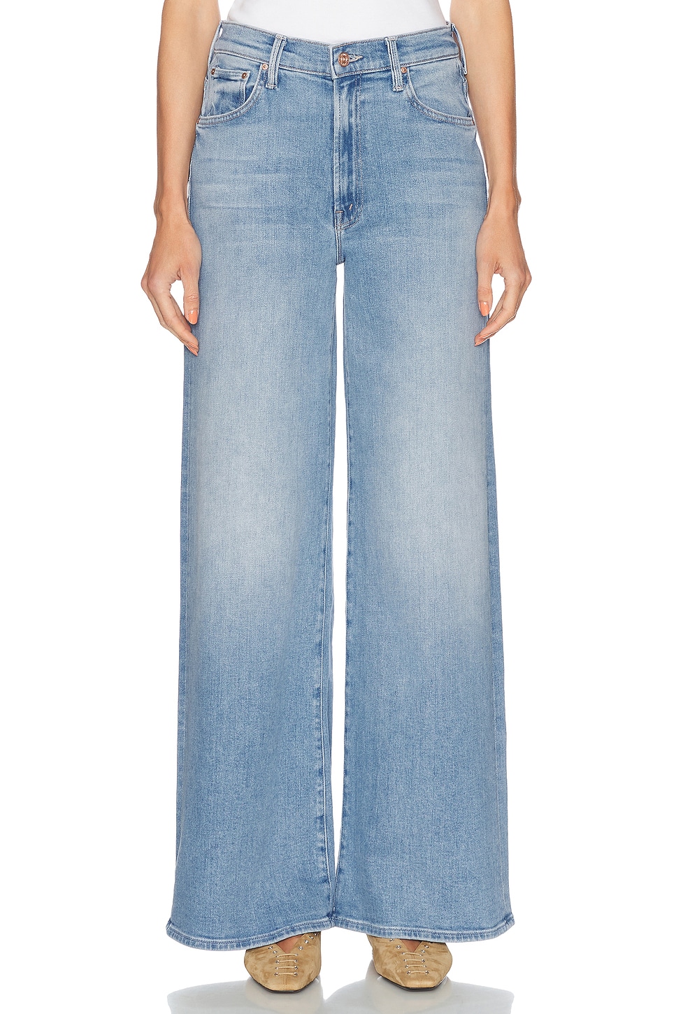 

Джинсы The Ditcher Roller Zip Sneak Mother, Can You Dig It