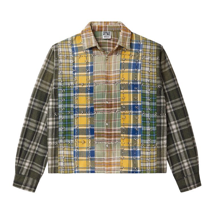 

Топ Vale Forever Earth Day Flannel, Green/Patchwork