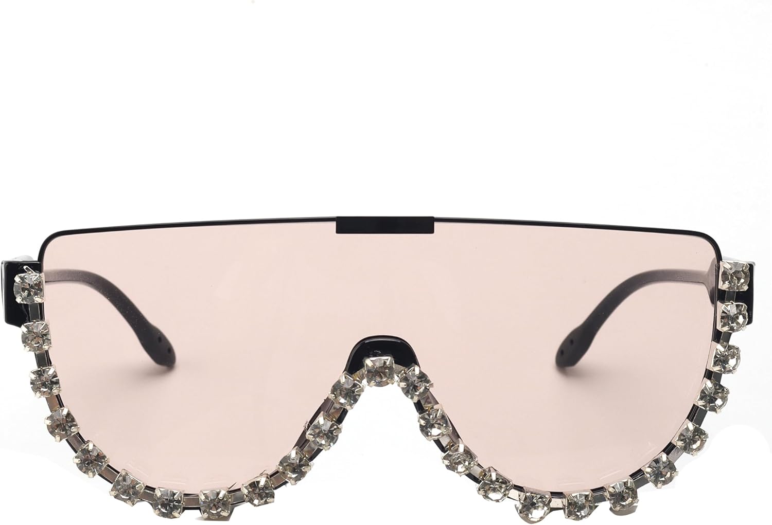 

Женские солнцезащитные очки bullabulling, увеличенного размера, цельная оправа, защита от УФ-излучения UV400, модные ретро-очки, защитные очки с обтекаемой формой, Diamond&tea