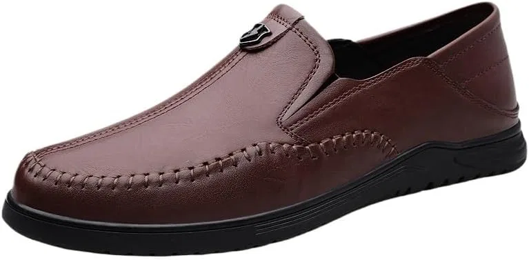 Лоферы кожаные Business Footwear коричневый UOPYNE